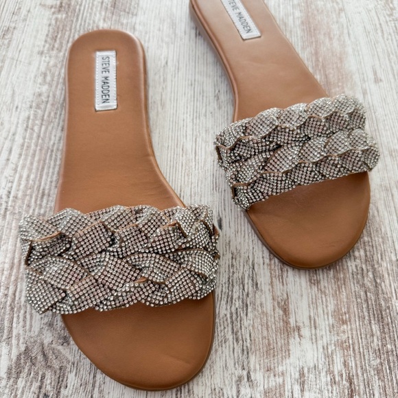 Steve Madden Shoes Steve Madden Phraya Rhinestone Braided